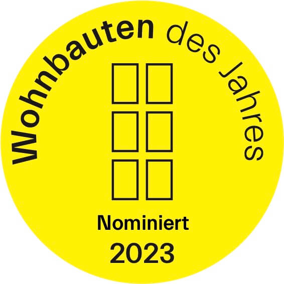 Wohnbauten des Jahres 2023 Nominiert